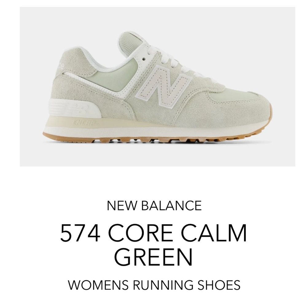 NEW BALANCE
574 CORE CALM GREEN Running shoes